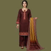 Lawn Three Piece Suit with Lawn Dupatta