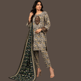 Khaddar Three Piece Suit