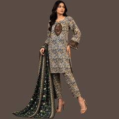 Khaddar Three Piece Suit