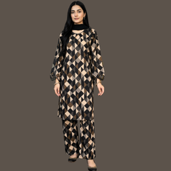 Lawn Three Piece Suit with Chiffon dupatta