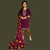 Lawn Three Piece Suit With Tulip Shalwar