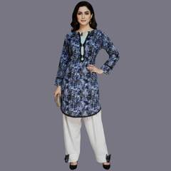 Lawn Two Piece Suit With Farshi Shalwar