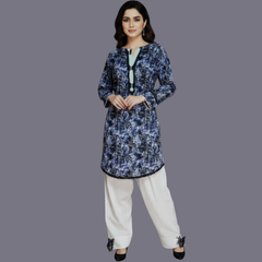 Lawn Two Piece Suit With Farshi Shalwar