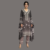 Lawn Three Piece Suit With lawn Dupatta