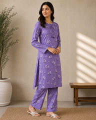 Lawn two piece siut