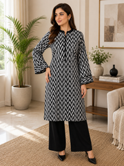Lawn two piece suit