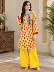 Lawn two piece suit