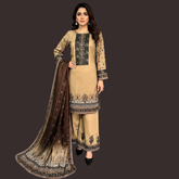 Lawn Three Piece Suit With Lawn Dupatta