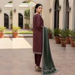 Lawn Three Piece suit