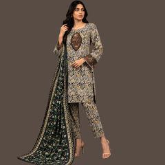 Khaddar  Three Piece Suit