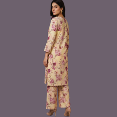 Lawn two piece suit