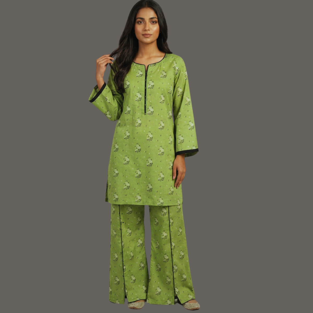 Lawn Two Piece Suit