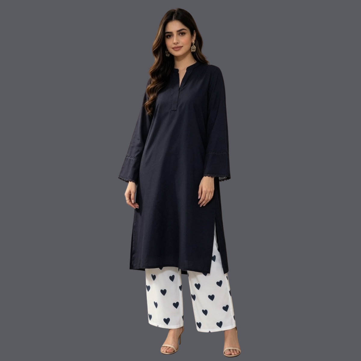 Lawn Two Piece Suit