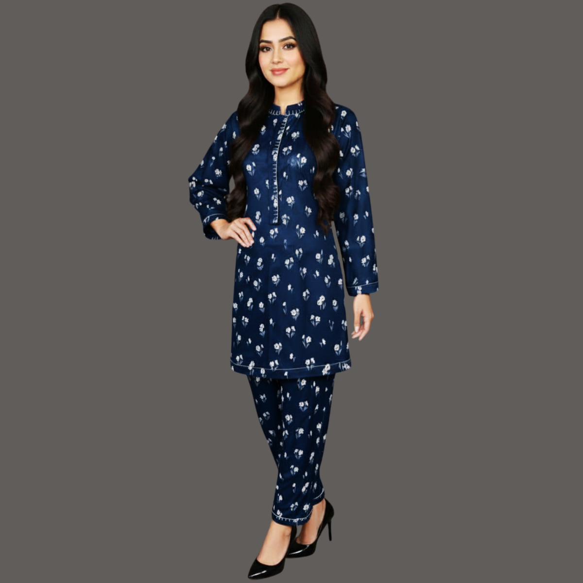 Lawn Two Piece Suit