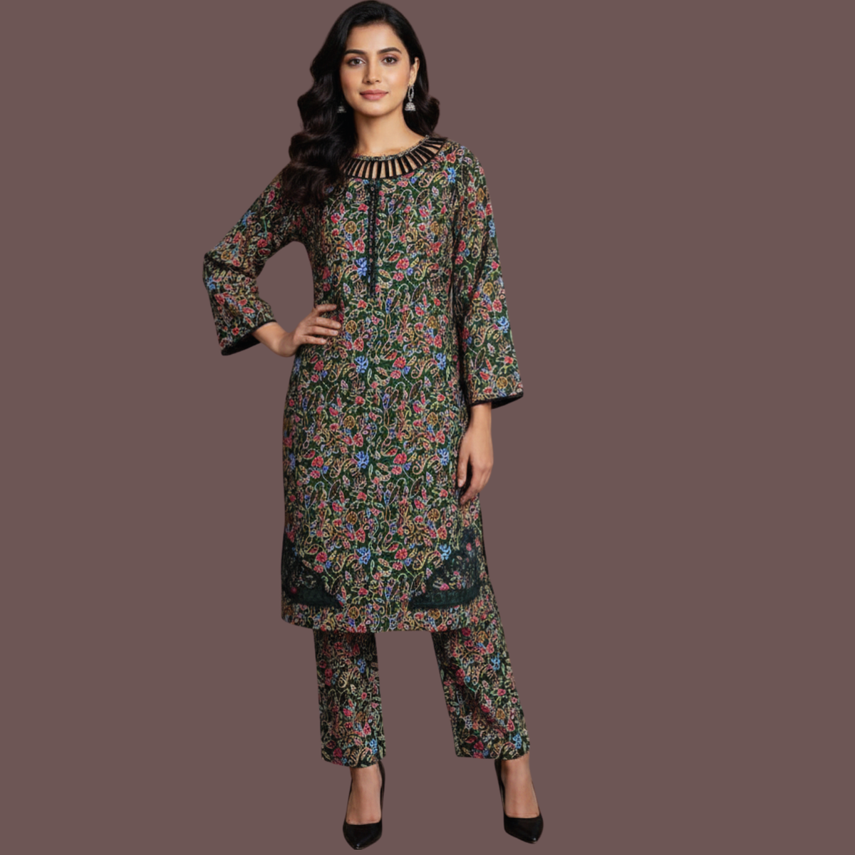 Lawn Two Piece Suit