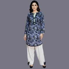 Lawn Two Piece Suit With Farshi Shalwar