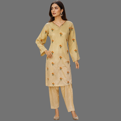 Embroidered Lawn two piece siut