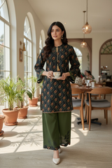 Lawn two Piece Suit