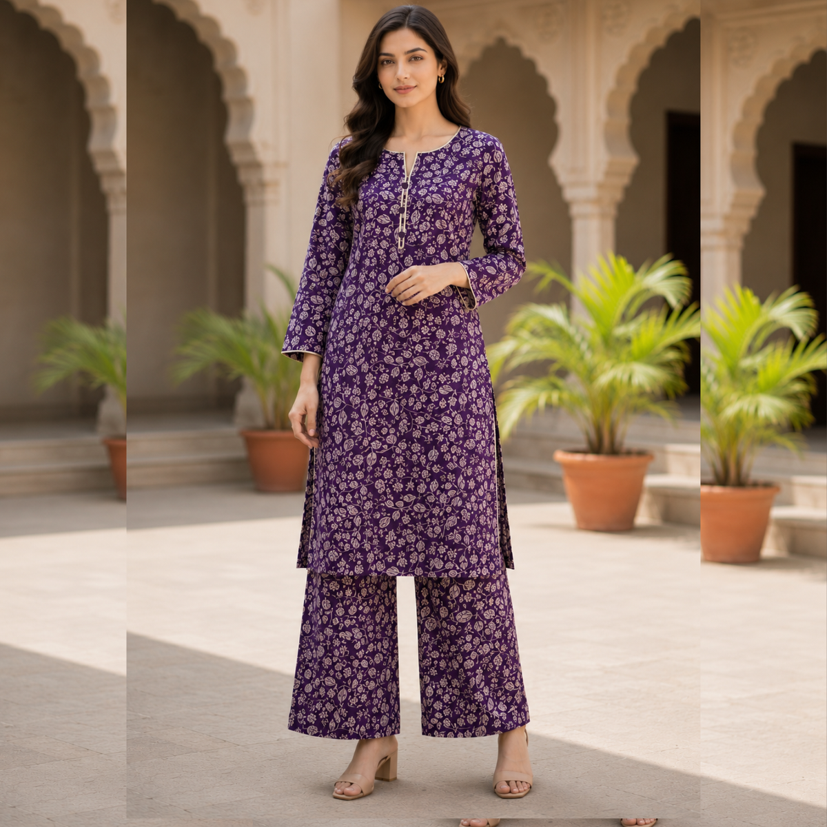 Lawn two piece siut