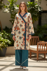Lawn two piece suit