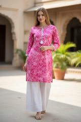 Lawn two piece suit