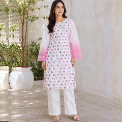 Lawn two piece suit